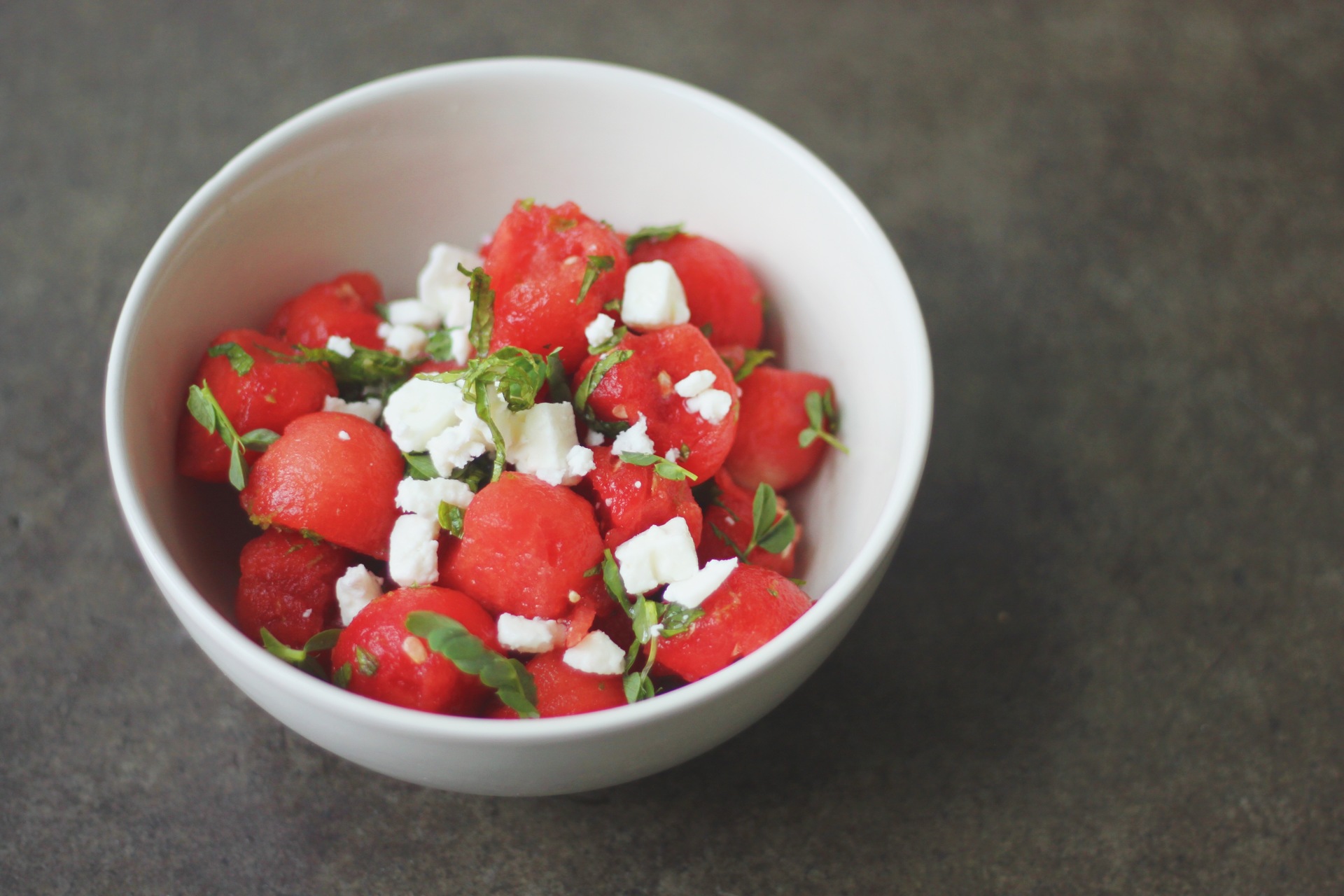 Summer salads example photo