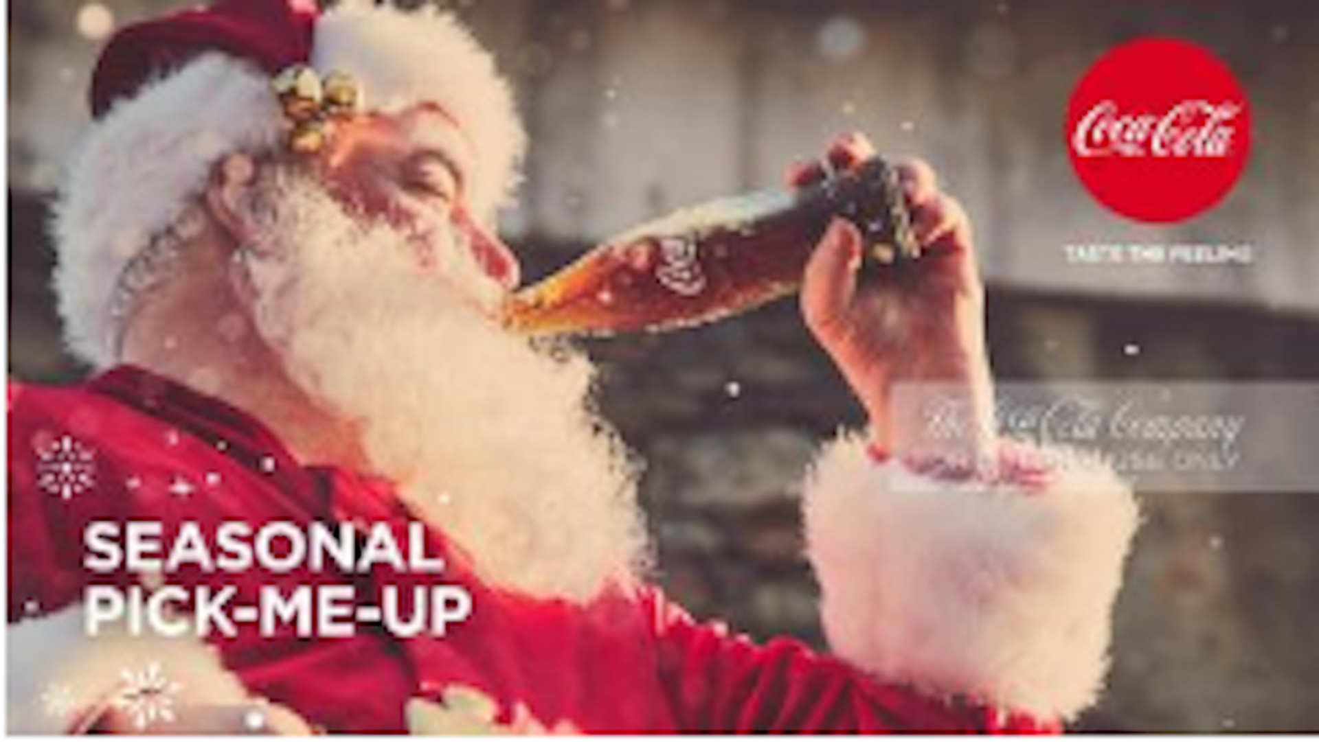 Christmas and Coke example photo