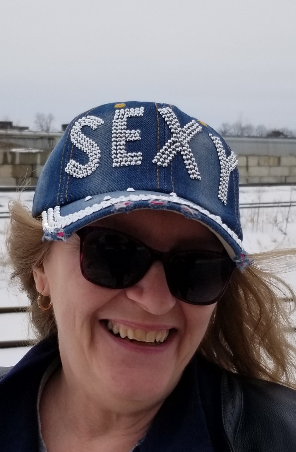 Popfizzy New Rhinestone Bling Hats for Women example photo