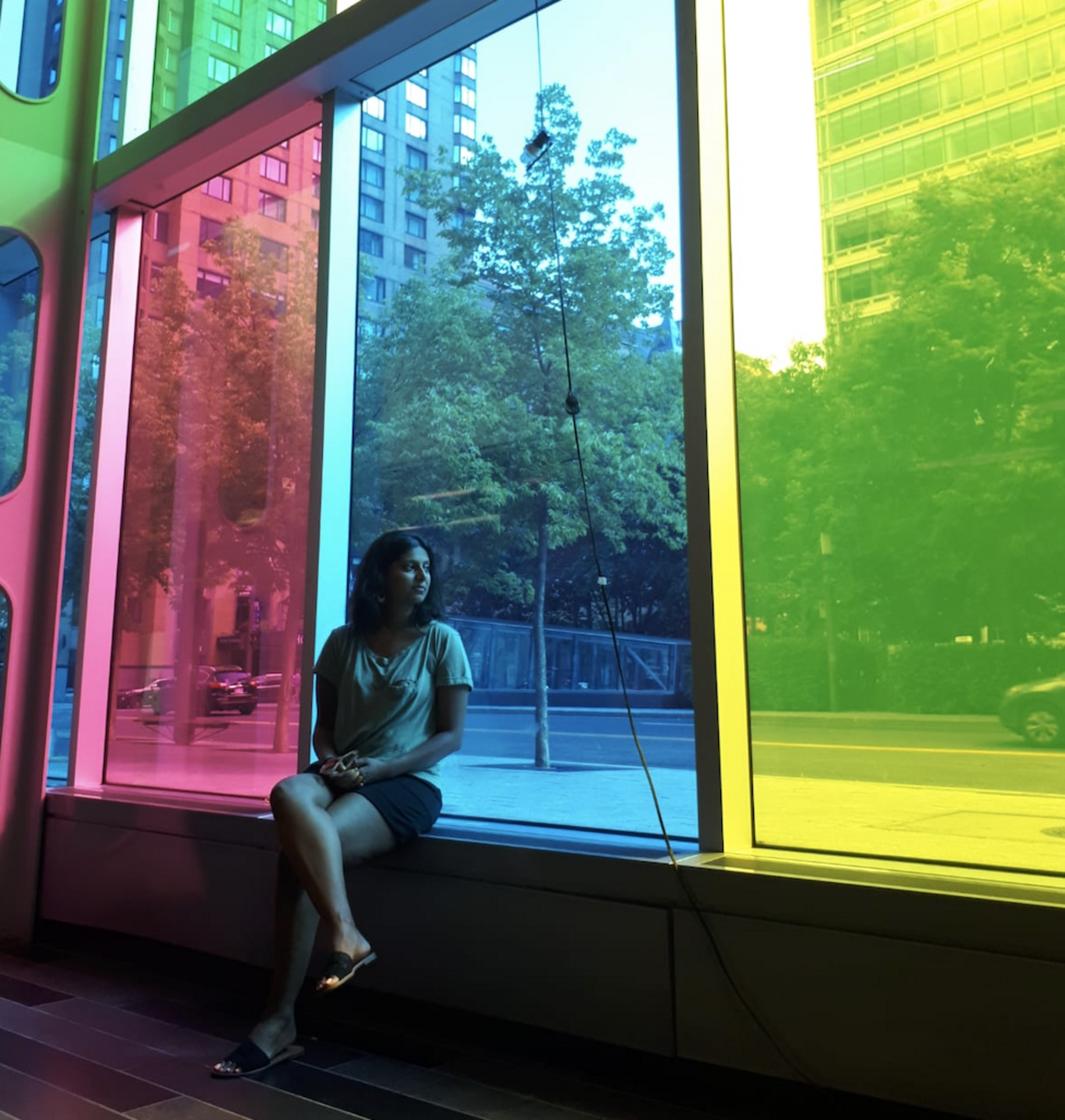 People in Windows example photo