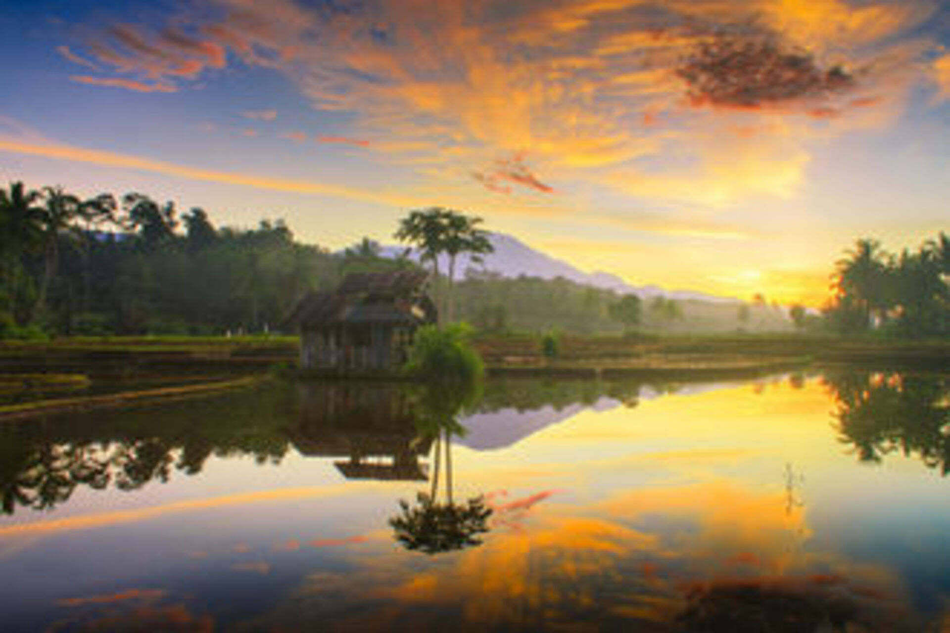 Magic of Sunrise and Sunset example photo