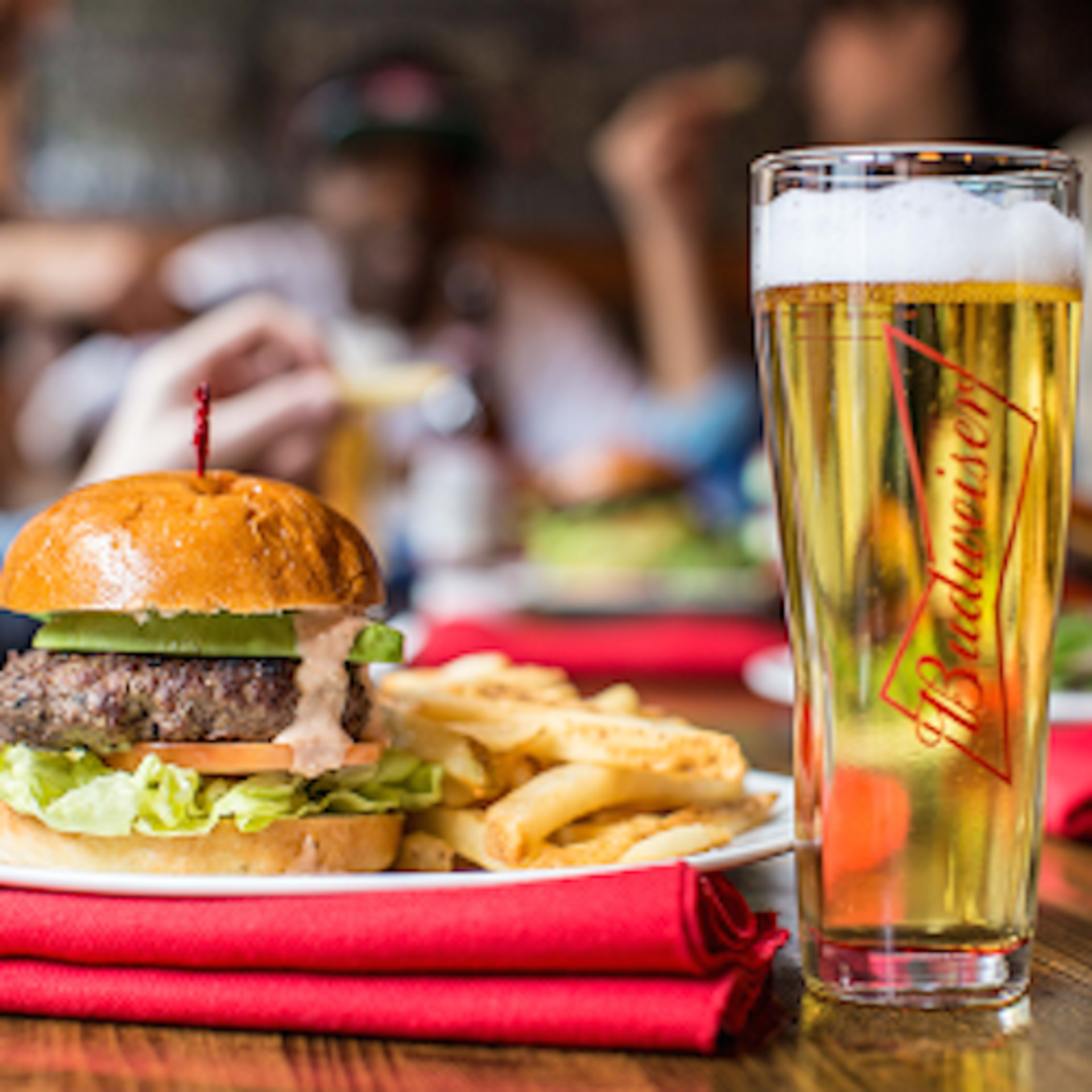 Bud & Burgers example photo