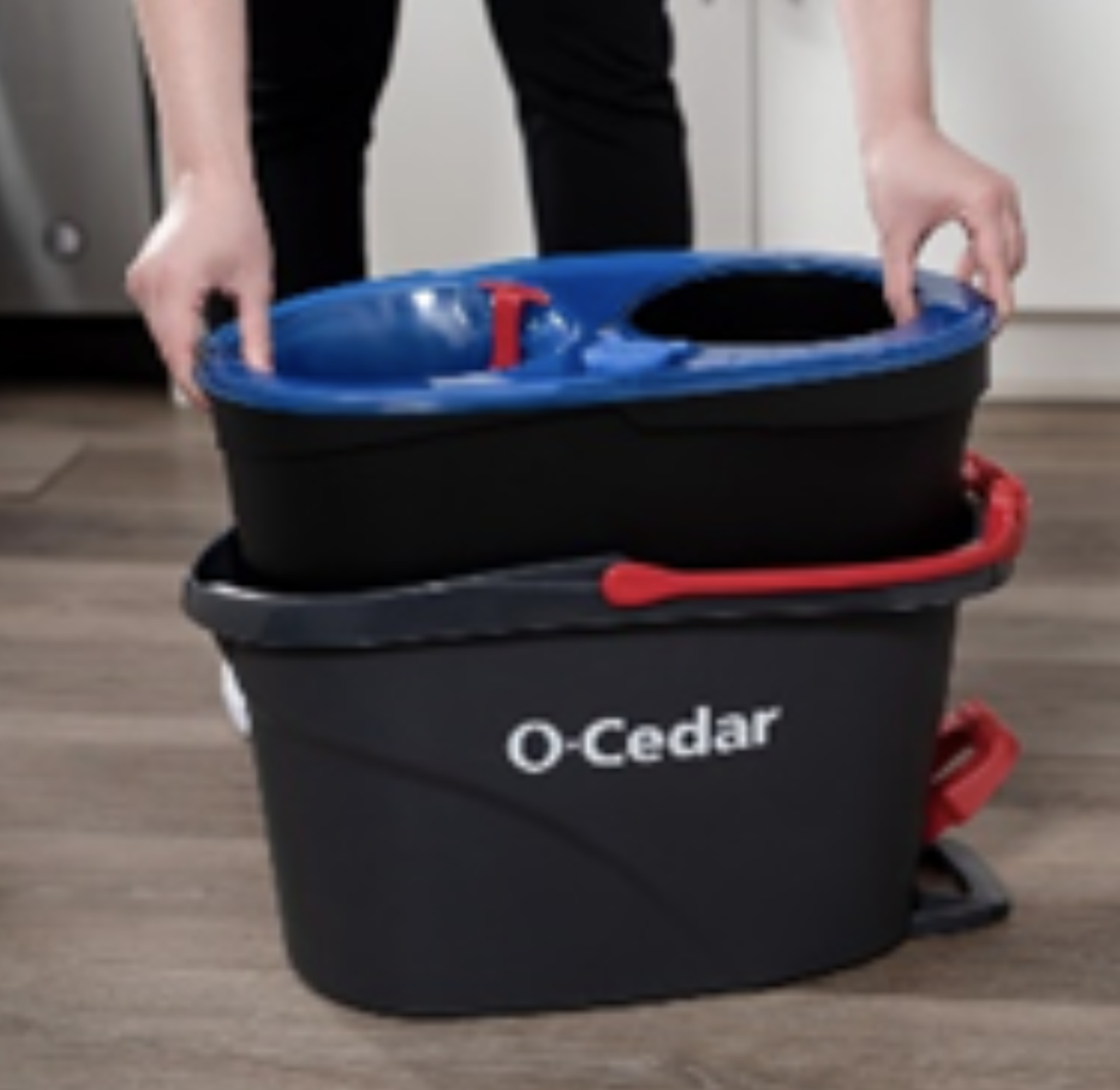 EasyWring Spin Mop & Bucket System example photo